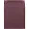JAM PAPER 6 x 6 Premium Square Invitation Envelopes, Burgundy, 25/Pack
